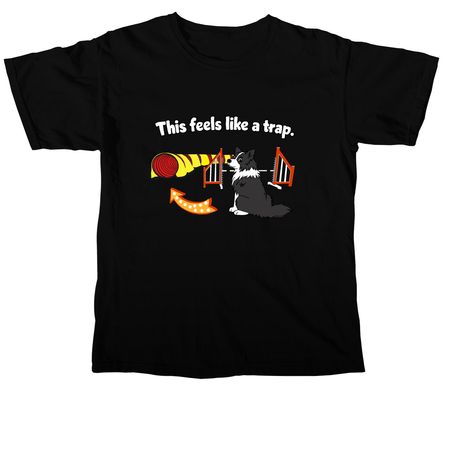 Tunnel Trap, a Black Comfort Colors Unisex Tee