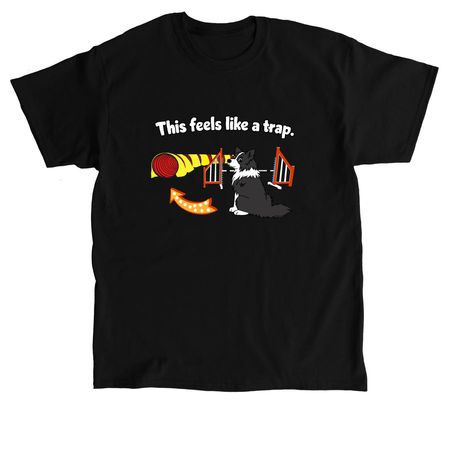 Tunnel Trap, a Black Classic Unisex Tee