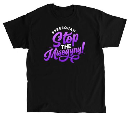 #FREEQUAN, a Black Classic Unisex Tee