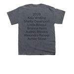 2026UtahReps, a Dark Heather Youth Unisex Tee (back-view)