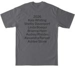 2026UtahReps, a Charcoal Tall Classic Unisex Tee (back-view)