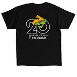 College Bound T-Shirts and Sweatshirts, a Black Classic Unisex Tee (back-view)