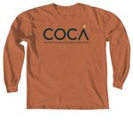 COCAcon 2026, a Yam Comfort Colors Long Sleeve Tee (back-view)