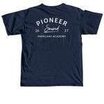 Pioneer Sound BOYS Tee 2026-2027, a True Navy Comfort Colors Unisex Tee (back-view)
