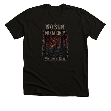 No Sun, No Mercy Shirts, a Solid Black Blend Premium Unisex Tee