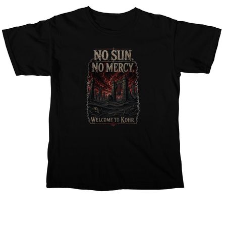 No Sun, No Mercy Shirts, a Black Comfort Colors Unisex Tee