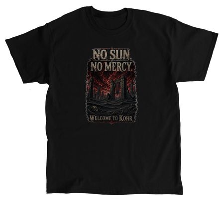 No Sun, No Mercy Shirts, a Black Classic Unisex Tee