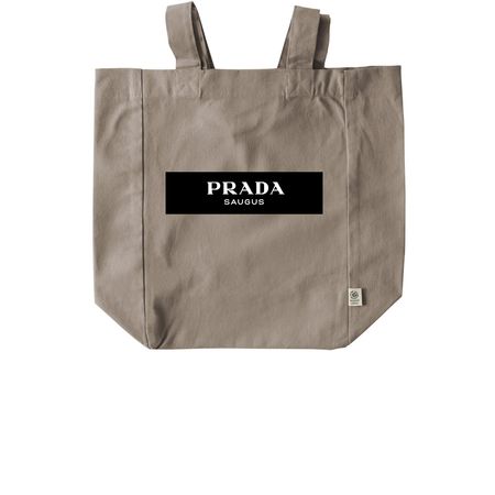 Pradaugus Tote, a Pumice Recycled Cotton Tote Bag