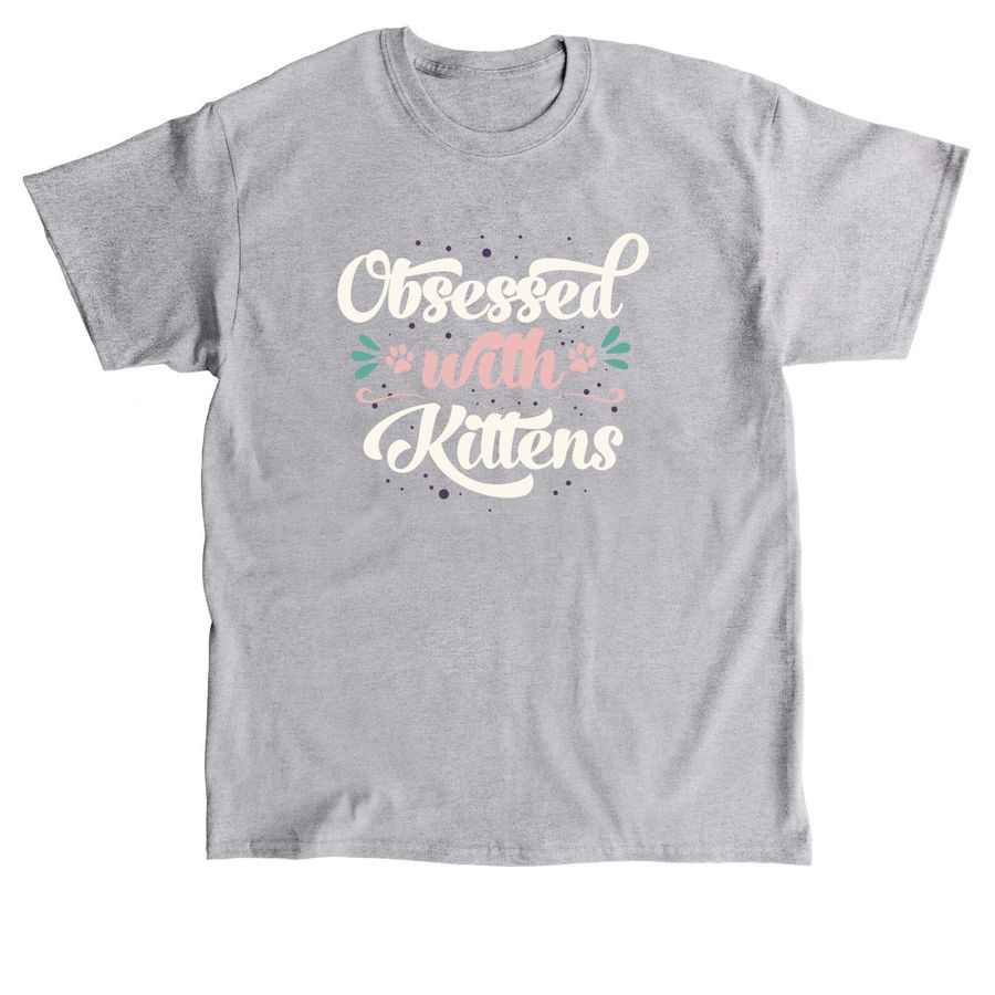 Obsessed with Kittens, a Sport Grey Classic Unisex Tee