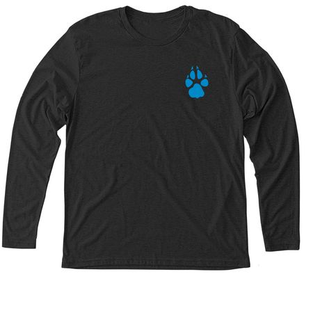 D&C New Design, a Vintage Black Triblend Long Sleeve Tee