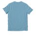 Northern Sky, a Arctic Blue Allmade Organic Cotton Unisex Tee (back-view)