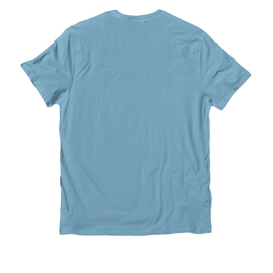 Northern Sky, a Arctic Blue Allmade Organic Cotton Unisex Tee (back-view)