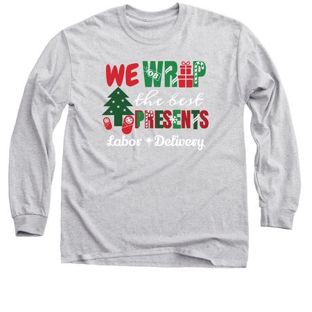 OB TEAM, a Sport Grey Classic Long Sleeve Tee
