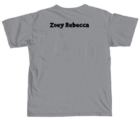 Nurse Shark!, a Granite Comfort Colors Unisex Tee (back-view)