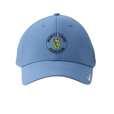 MCA Hats, a Valor Blue Printed Nike Dri-FIT Legacy Performance Cap