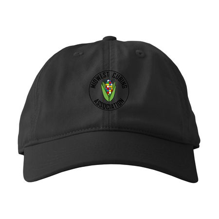 MCA Hats, a Black Printed Eco Baseball Cap