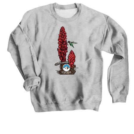Snow Plant - SNA Apparel, a Sport Grey Crewneck Sweatshirt