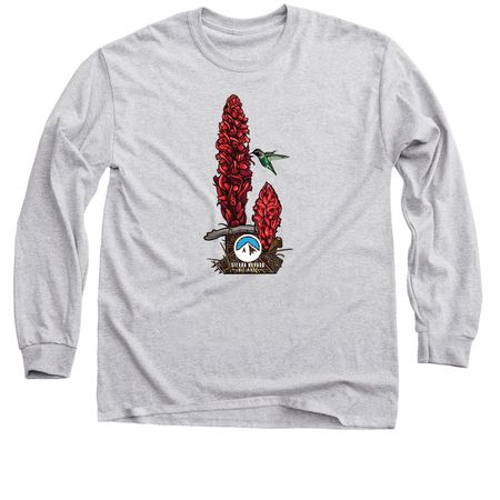 Snow Plant - SNA Apparel, a Sport Grey Classic Long Sleeve Tee