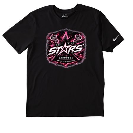 coaches apparel, a Black Nike Dri-FIT Jersey Blend Performance Tee