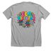 DIRECTOR ONLY, a Athletic Heather Premium Unisex Tee (back-view)