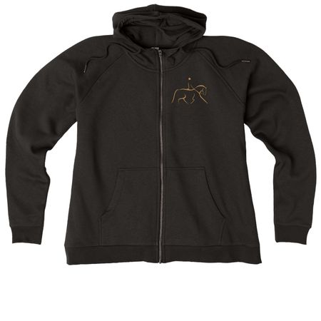 Spring Edition&nbsp;, a Deep Black Allmade Women?s Organic CVC Zip-Up Hoodie