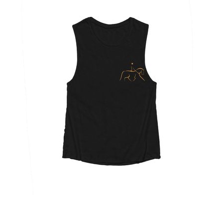 Spring Edition&nbsp;, a Black Women's Muscle Tank