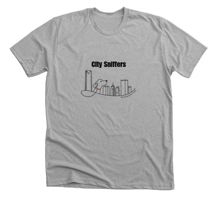 City Sniffers Shirt, a Athletic Heather Premium Unisex Tee