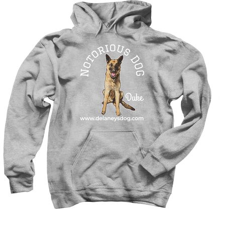Notorious DOG - Duke, a Sport Grey Pullover Hoodie