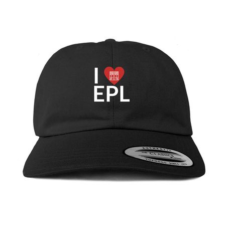 I <3 EPL Hat, a Black Printed Classic Baseball Cap