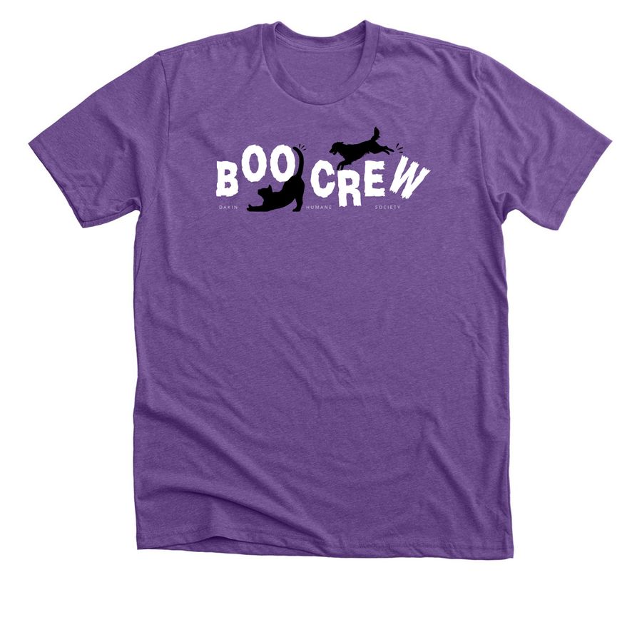 Dakin Boo Crew, a Heather Team Purple Premium Unisex Tee