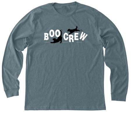 Dakin Boo Crew, a Heather Slate Premium Long Sleeve Tee