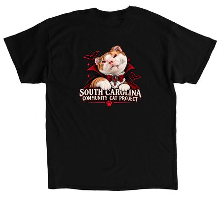 Vampire King&nbsp;, a Black Classic Unisex Tee (back-view)