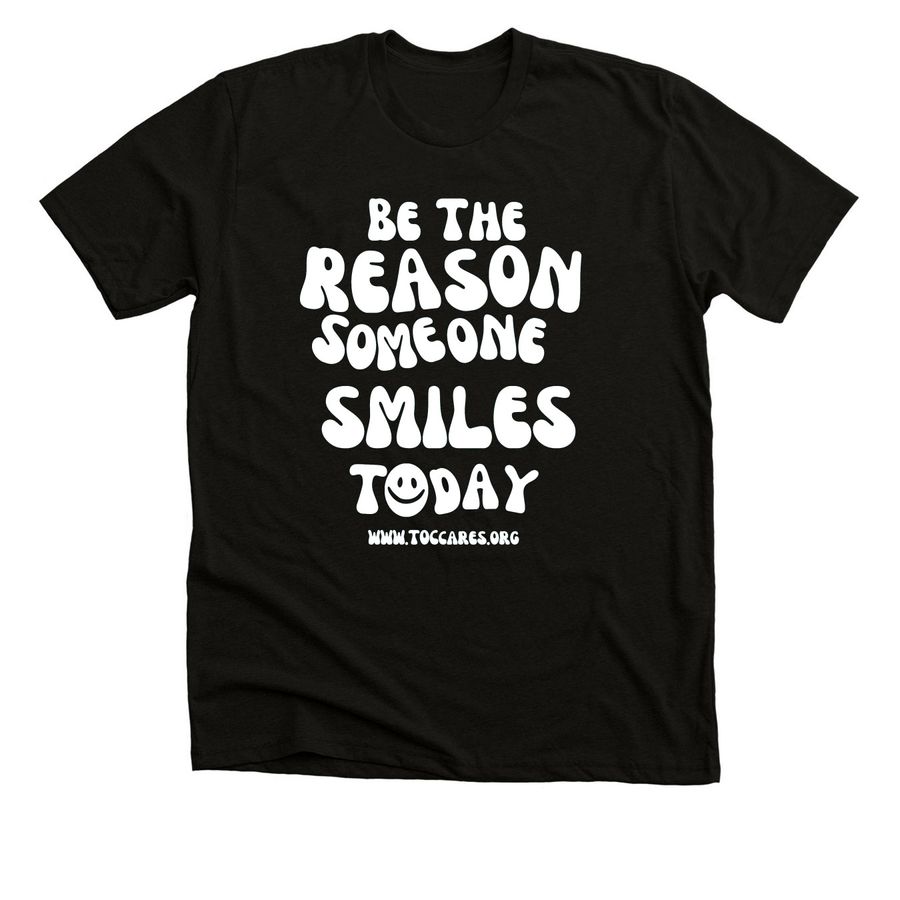 Be The Reason Shirt, a Solid Black Blend Premium Unisex Tee