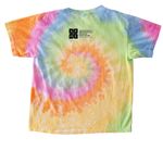 Jane Goodall Quote, a Eternity Youth Tie Dye Tee (back-view)