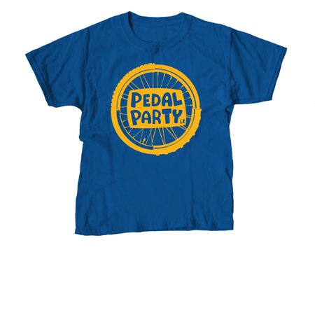 The Comfort Cotton Collection, a Royal Blue Youth Unisex Tee
