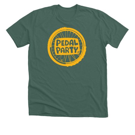 The Comfort Cotton Collection, a Heather Forest Premium Unisex Tee