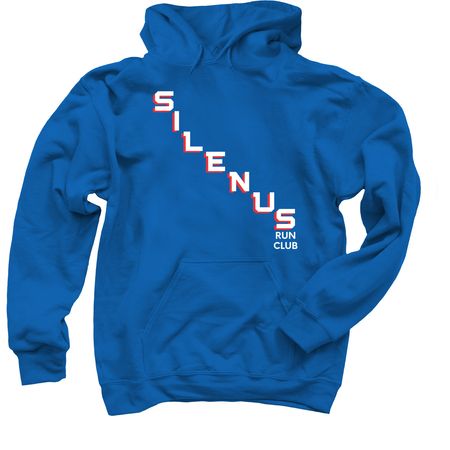 Actively Cheering, a Royal Blue Pullover Hoodie