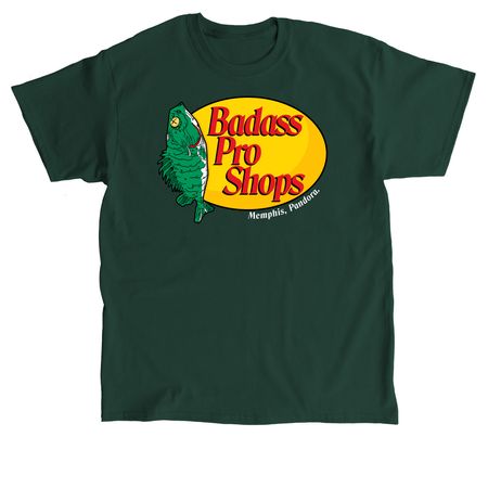 Badass Pro Shops, a Forest Green Classic Unisex Tee