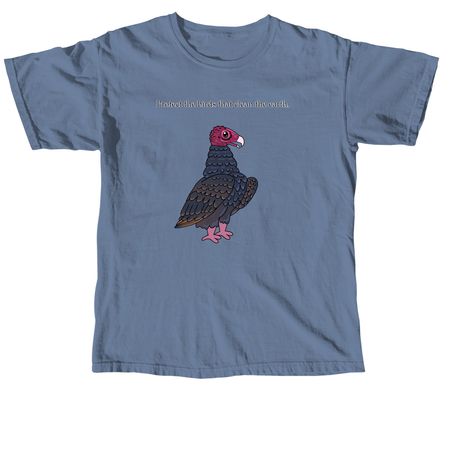 Vulture, a Blue Jean Comfort Colors Unisex Tee