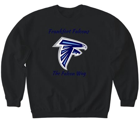 Envy Simmons for Miss Falcon 2026, a Black Softstyle Crewneck Sweatshirt