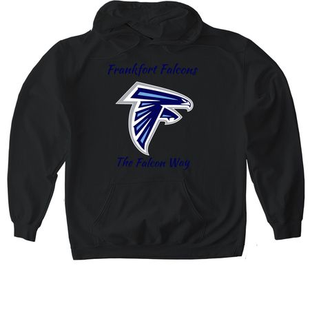 Envy Simmons for Miss Falcon 2026, a Black Gildan Softstyle Pullover Hoodie