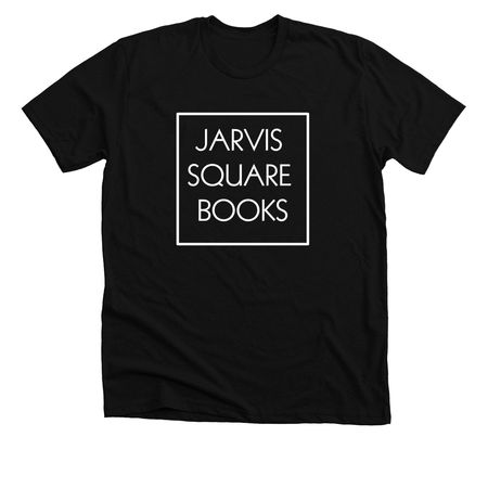 Jarvis Square Books&nbsp;Minimalist Tee, a Solid Black Blend Premium Unisex Tee