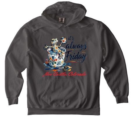 Always Friday&nbsp;, a Pepper Comfort Colors Pullover Hoodie
