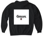 Cope-A-Cola T-Shirt, a Black Gildan Softstyle Pullover Hoodie (back-view)