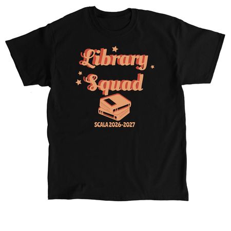 2026-2027 SCALA T-Shirt, a Black Classic Unisex Tee
