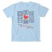 Beautiful Inside and Out, a Chambray Comfort Colors Pocket Tee (back-view)