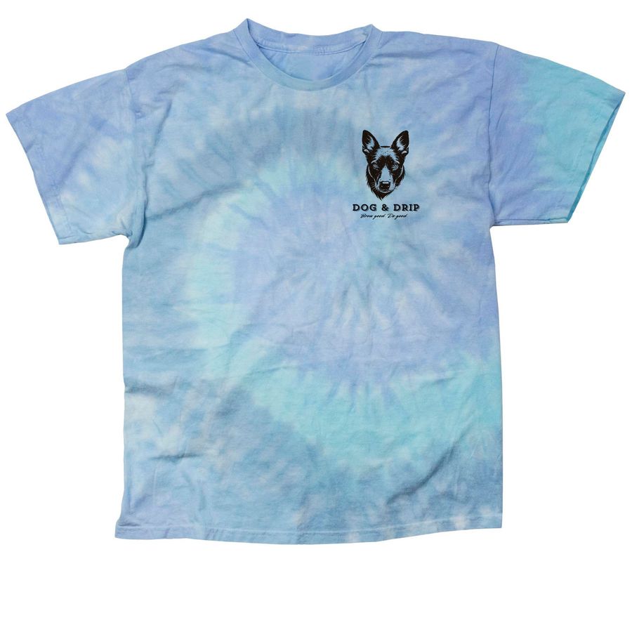 Dog & Drip, a Lagoon Classic Tie Dye Tee