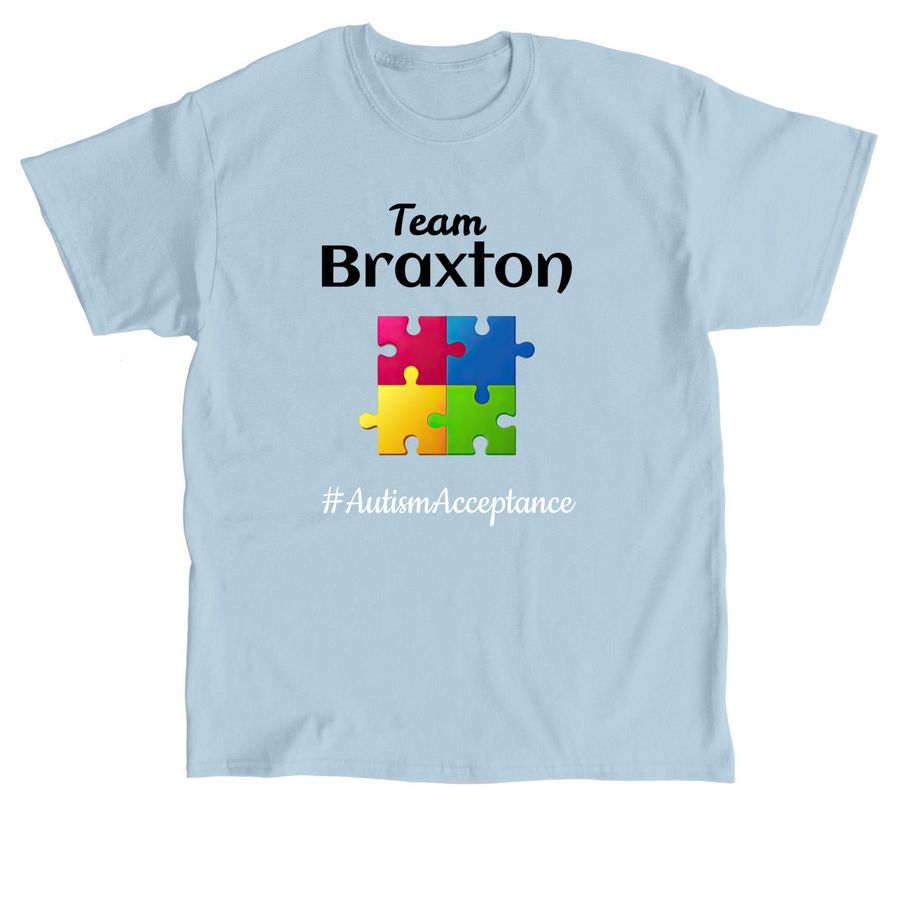 #TeamBraxton, a Light Blue Classic Unisex Tee