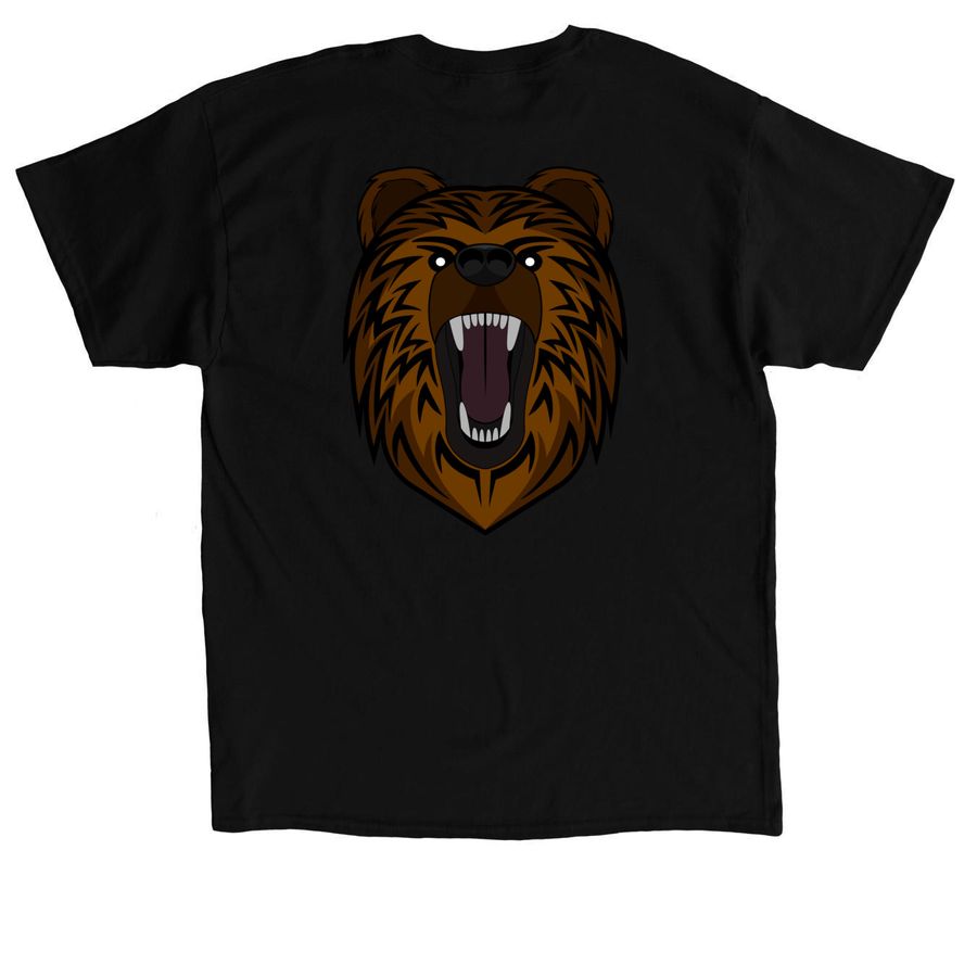 South Park Grizzlies, a Black Classic Unisex Tee (back-view)