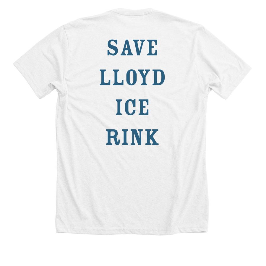 SLIC White Tee, a Solid White Blend Premium Unisex Tee (back-view)